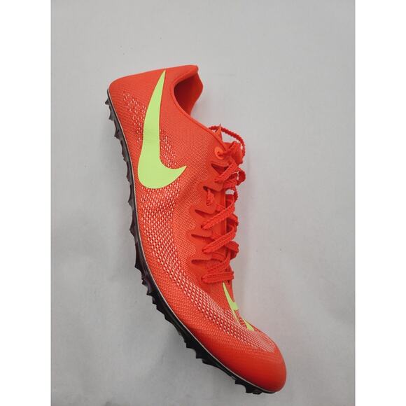 Men\'s 9 Nike Ja Fly 4 Track and Field Spikes Crimson Barely Volt DR2741-601